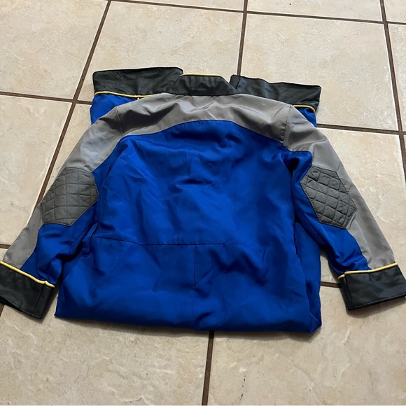 Disney Cars Pitt crew Costume - Blue, Red, and Black - Picture 9 of 9